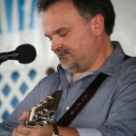 Steve Gulley with Dale Ann Bradley at Delaware Valley (September 2012) - photo by Frank Baker