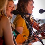 Della Mae at Delaware Valley (September 2012) - photo by Frank Baker