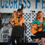 Della Mae at Delaware Valley (September 2012) - photo by Frank Baker
