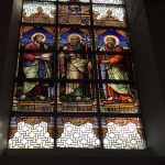 St. Catharina's Church in Belgium seen during the Po' Ramblin' Boys Back To The Mountains EuroTour 2016