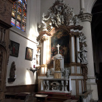 St. Catharina's Church in Belgium seen during the Po' Ramblin' Boys Back To The Mountains EuroTour 2016