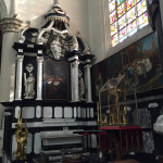 St. Catharina's Church in Belgium seen during the Po' Ramblin' Boys Back To The Mountains EuroTour 2016