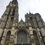 Street scene in Antwerp visited during the Po' Ramblin' Boys Back To The Mountains EuroTour 2016