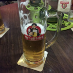 Beer pulled from the oldest tap in Berlin during the Po' Ramblin' Boys' 2016 Back To The Mountains EuroTour