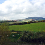 German countryside seen during the Po' Ramblin' Boys' 2016 Back To The Mountains EuroTour