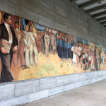 Mural in Berlin seen during the Po' Ramblin' Boys' 2016 Back To The Mountains EuroTour