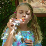 The Distance Between Two Points video star Clara Bekeny, who plays a young Corey Evans