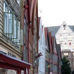 Street scene in Norway