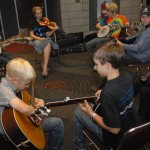 Youth jam during Fan Fest 2012 - photo by Dan Loftin