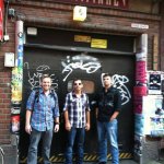 Adam Haymes, Blake Johnson and Justin Jenkins at Semi