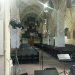 View from the stage on Grasstowne's 2013 tour of Finland