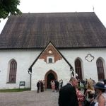 1200 year old church in Finland - photo by Justin Jenkins