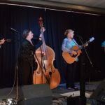 Gordon and Gail Pike and Maine Grass at the Florida Bluegrass Classic - photo © Bill Warren
