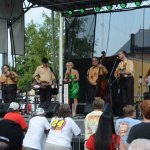Rhonda Vincent & The Rage performs at the Food City Race Night in Bristol, TN (August 22, 2013)