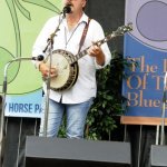 Ron Stewart with The Boxcars at the 2013 Festival of the Bluegrass - photo © Estill Robinson