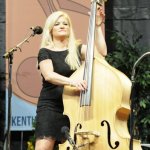 Stephanie Rose with Coaltown Dixie at the 2013 Festival of the Bluegrass - photo © Estill Robinson