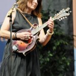 Kristen Preston with Coaltown Dixie at the 2013 Festival of the Bluegrass - photo © Estill Robinson