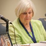 Kitty Kuykendall at the Leadership Bluegrass seminar at World of Bluegrass 2016 - photo by Frank Baker
