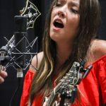 Jenni Lyn Gardner on the Masters Stage at World of Bluegrass 2016 - photo by Frank Baker