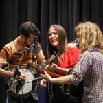 Jenni Lyn Gardner on the Masters Stage at World of Bluegrass 2016 - photo by Frank Baker