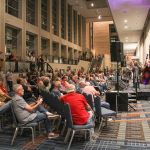 Jenni Lyn Gardner on the Masters Stage at World of Bluegrass 2016 - photo by Frank Baker
