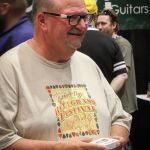 Danny Paisley in the Exhibit Hall during Wide Open Bluegrass 2016 - photo by Frank Baker