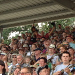 Successful Guinness Record attempt at Galax 2012 - photo by John Goad