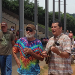 Mando Marshall Warren Amberson (right) at Galax 2012 - photo by John Goad