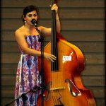 On site at Galax, 2012 - photo by Carol McDuffie