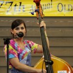 On site at Galax, 2012 - photo by Carol McDuffie