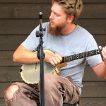 On site at Galax, 2012 - photo by Carol McDuffie