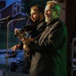 Adam Haynes and Danny Roberts with The Grascals at the May 2016 Gettysburg Bluegrass Festival - photo by Frank Baker