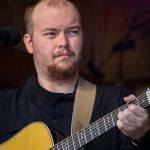 Tyler Collins with Darin & Brooke Aldridge at the May 2016 Gettysburg Bluegrass Festival - photo by Frank Baker