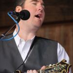 Darin Aldridge at the May 2016 Gettysburg Bluegrass Festival - photo by Frank Baker