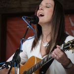 Brooke Aldridge at the May 2016 Gettysburg Bluegrass Festival - photo by Frank Baker