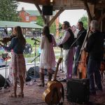 Darin & Brooke Aldridge at the May 2016 Gettysburg Bluegrass Festival - photo by Frank Baker