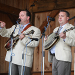 Feller & Hill at the May 2016 Gettysburg Bluegrass Festival - photo by Frank Baker