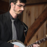 Eli Gilbert with the ETSU Pride Band at the May 2016 Gettysburg Bluegrass Festival - photo by Frank Baker