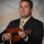 Dan Boner with the ETSU Pride Band at the May 2016 Gettysburg Bluegrass Festival - photo by Frank Baker