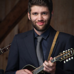 Karl Smakula with the ETSU Pride Band at the May 2016 Gettysburg Bluegrass Festival - photo by Frank Baker