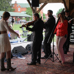 ETSU Pride Band at the May 2016 Gettysburg Bluegrass Festival - photo by Frank Baker