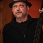 Ronnie Simpkins with Seldom Scene at Gettysburg, Spring 2014 - photo by Frank Baker