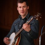 Zach Gilmer with the Clay Hess Band at Gettysburg, Spring 2014 - photo by Frank Baker