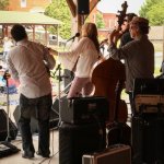 Claire Lynch Band at Gettysburg, Spring 2014 - photo by Frank Baker