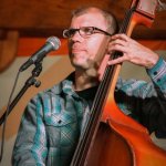 Barry Reed with Lonesome River Band at Gettysburg, Spring 2014 - photo by Frank Baker