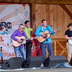 Canucky Bluegrass Boys at the Gettysburg Bluegrass Festival (August 2014) - photo by Frank Baker