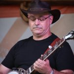 RJ Nelson with the Canucky Bluegrass Boys at the Gettysburg Bluegrass Festival (August 2014) - photo by Frank Baker