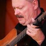 Tim Stafford with Blue Highway at the Gettysburg Bluegrass Festival (August 2014) - photo by Frank Baker