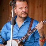 Jason Burleson with Blue Highway at the Gettysburg Bluegrass Festival (August 2014) - photo by Frank Baker