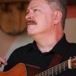 Tim Stafford with Blue Highway at the Gettysburg Bluegrass Festival (August 2014) - photo by Frank Baker
